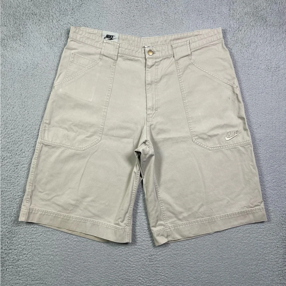 Vintage y2k Nike embroidered baggy Shorts‎